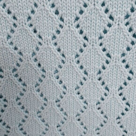 Prestwick And Moore Aqua Blue Sweater...SIZE S...NEW - Picture 4 of 7